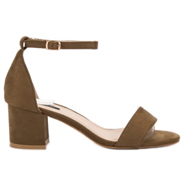 VICES Wildledersandalen braun