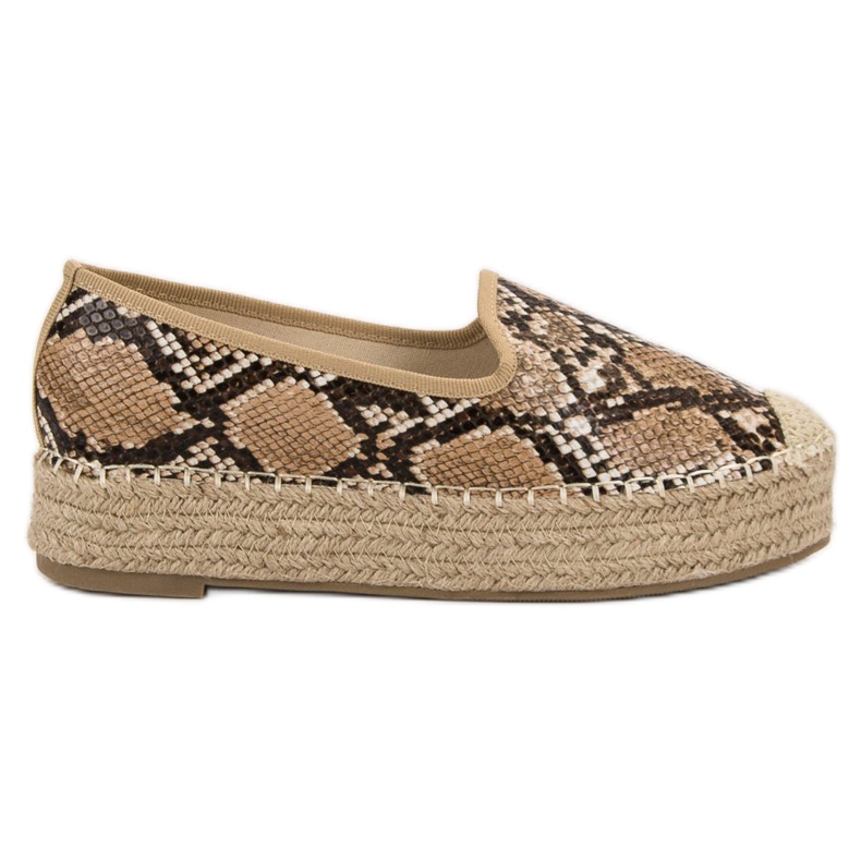 Best Shoes Lordsy auf der Plattform braun