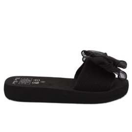 Schwarz FX-2A081 Schwarze Schaumstoffsohlen