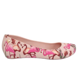 Meliski mit rosa Flamingos CK85 Pink mehrfarbig