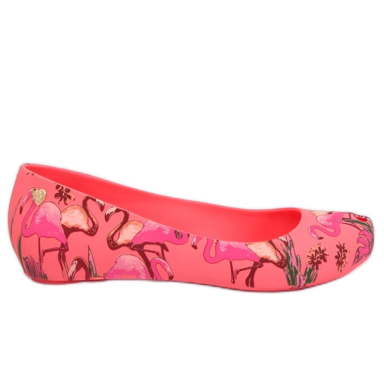 Meliski mit rosa Flamingos CK85 Coral mehrfarbig