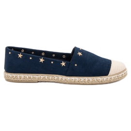 SHELOVET Espadrilles mit Jets navy blau