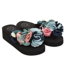 Schwarz FM5050 Schwarze Schaumsohlen mehrfarbig