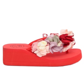 Rot FM5050 Rote Schaumsohlen mehrfarbig