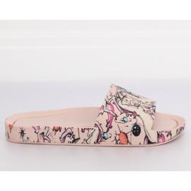 Einhorn rosa Hausschuhe CK83 Pink