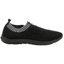 Renda Slip-On-Schuhe für Damen schwarz