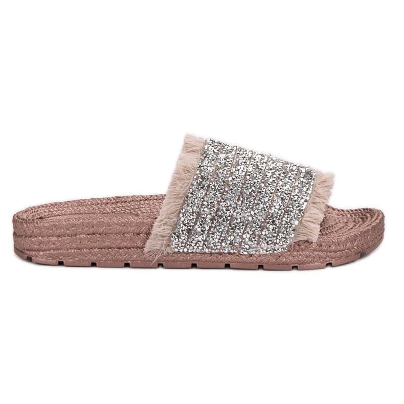 Bequeme VICES-Hausschuhe rosa