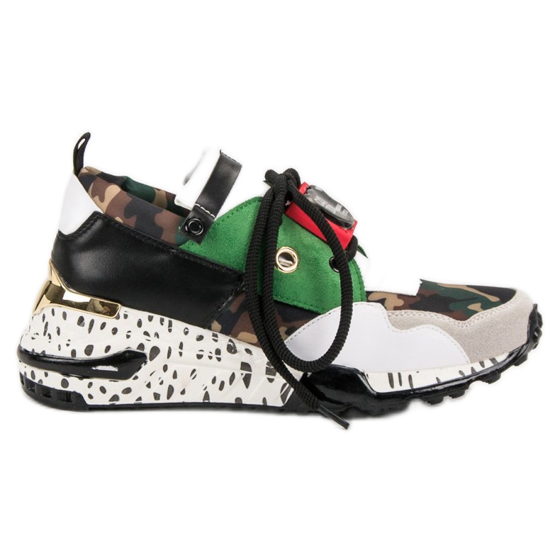 Modische VICES Sneaker weiß mehrfarbig