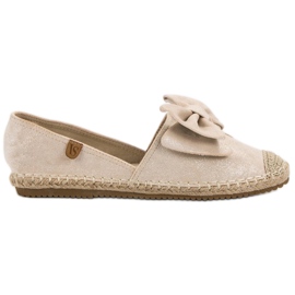 Espadrilles mit Schleife VICES braun