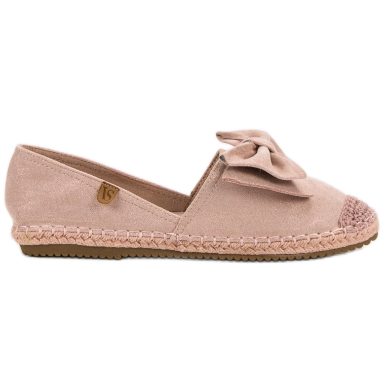 Espadrilles mit Schleife VICES rosa