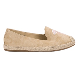 Espadrilles mit Flamingo VICES braun