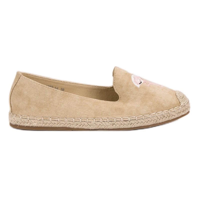 Espadrilles mit Flamingo VICES braun