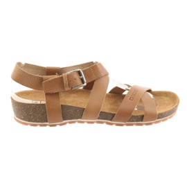 Big Star Damen Sandalen in Camel 274A010 braun