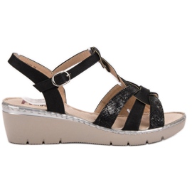 Kylie Leichte Sandalen schwarz