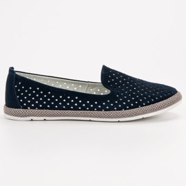 Goodin Lederlords marineblau