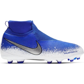 Nike Phantom Vsn Elite Df Mg Jr AO3289-410 Fußballschuhe mehrfarbig blau