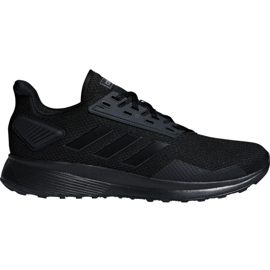Laufschuhe adidas Duramo 9 M B96578 schwarz