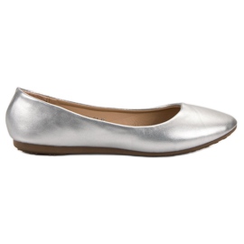 Renda Klassische Ballerinas grau