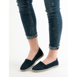 Goodin Navy Slipony blau marineblau