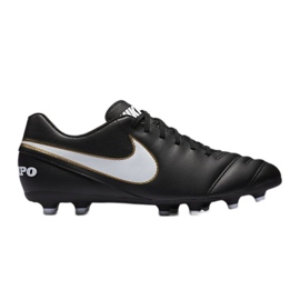Nike Tiempo Rio Iii Fg M 819233-010 Fußballschuhe schwarz schwarz