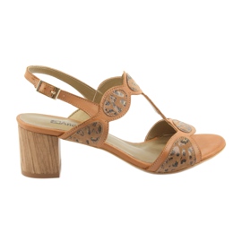 Damen Sandalen Toffee / Panther Anabelle 1352 beige