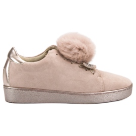 Lucky Shoes Sportschuhe aus Wildleder braun