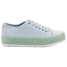 SHELOVET Espadrilles-Turnschuhe blau