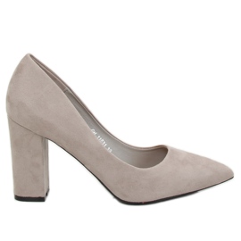 Pumps am grauen Pfosten GH11531 Grau