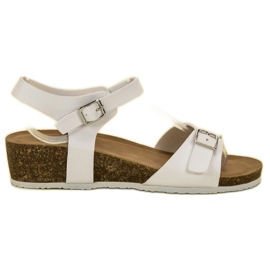 Seastar Klassische Keilsandalen weiß