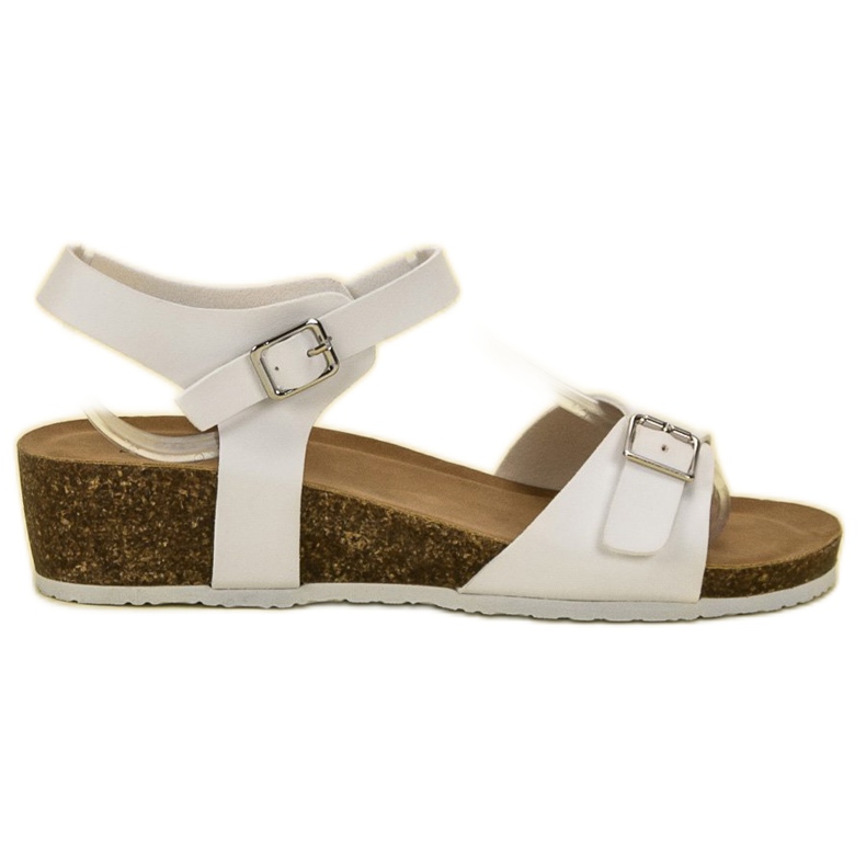 Seastar Klassische Keilsandalen weiß