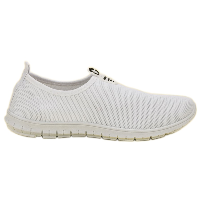 SHELOVET Weiße Slip-On-Sneakers