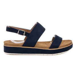 Goodin Marine Sandalen navy blau