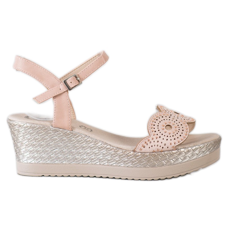 Kylie Lässige Sandalen beige