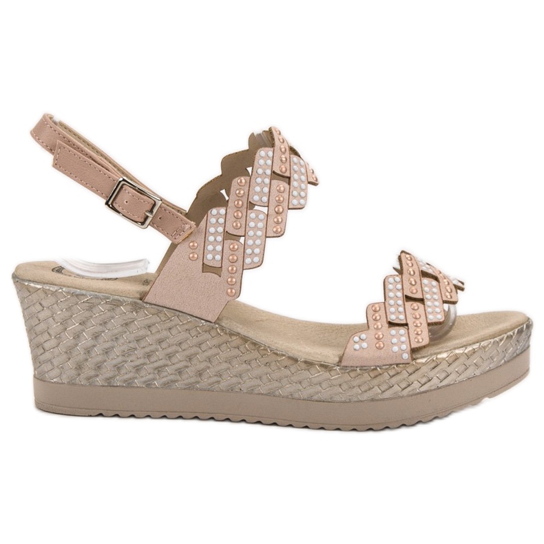 Aclys Leichte Sandalen mit hohen Absätzen braun