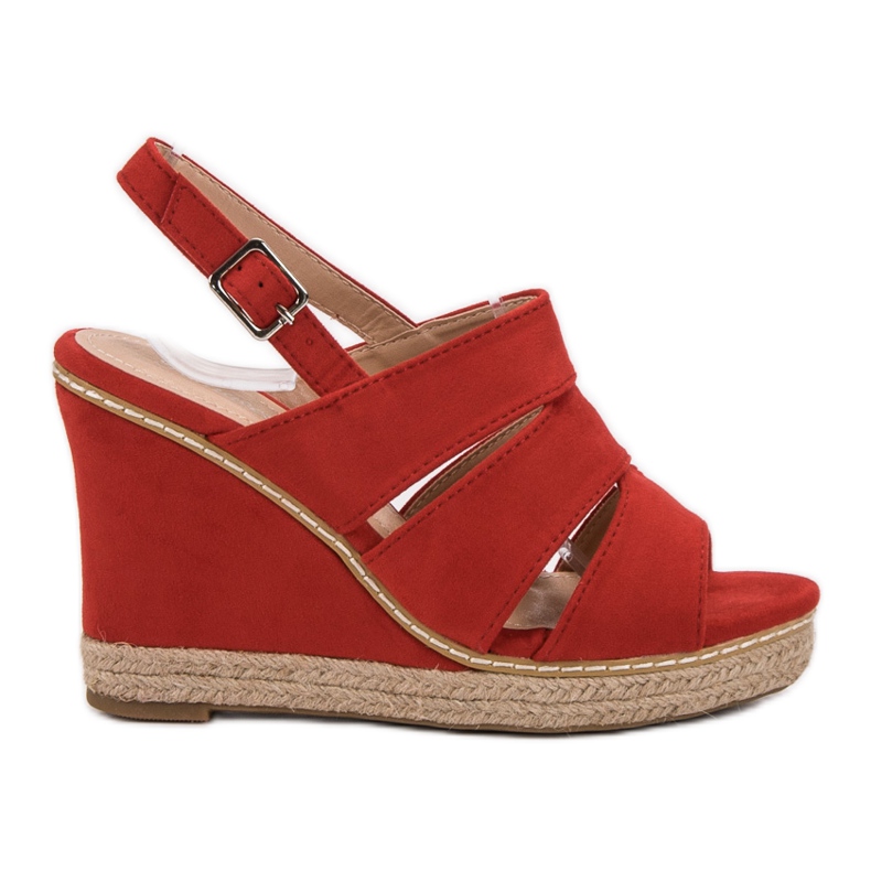 Primavera Rote Sandalen