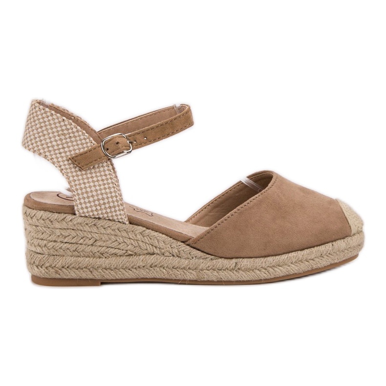 Kylie Keil-Espadrilles beige