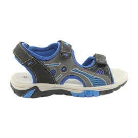 American Club RL22 navy / royal Sandalen für Jungen blau grau marineblau