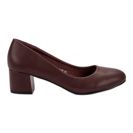 Cm Paris Klassische Pumps mehrfarbig rot