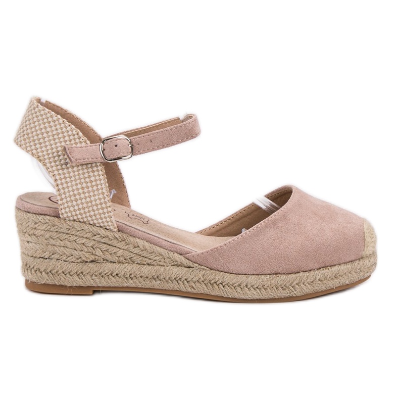 Kylie Keil-Espadrilles rosa