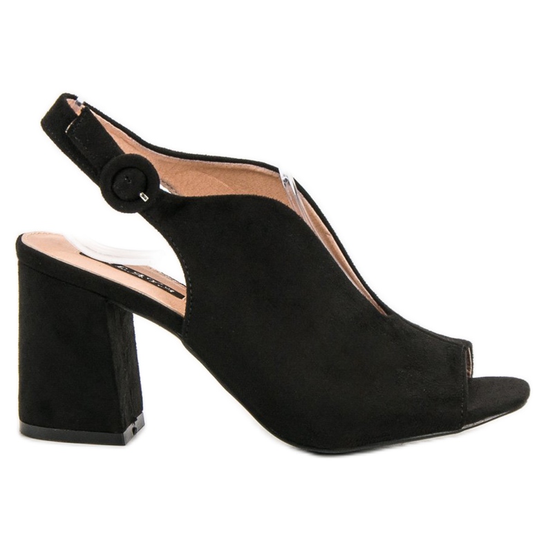 Milaya Gebaute Sandalen schwarz