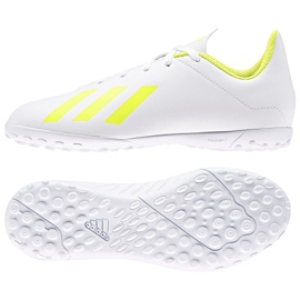 Adidas X 18.4 Tf Jr BB9418 Fußballschuhe mehrfarbig weiß