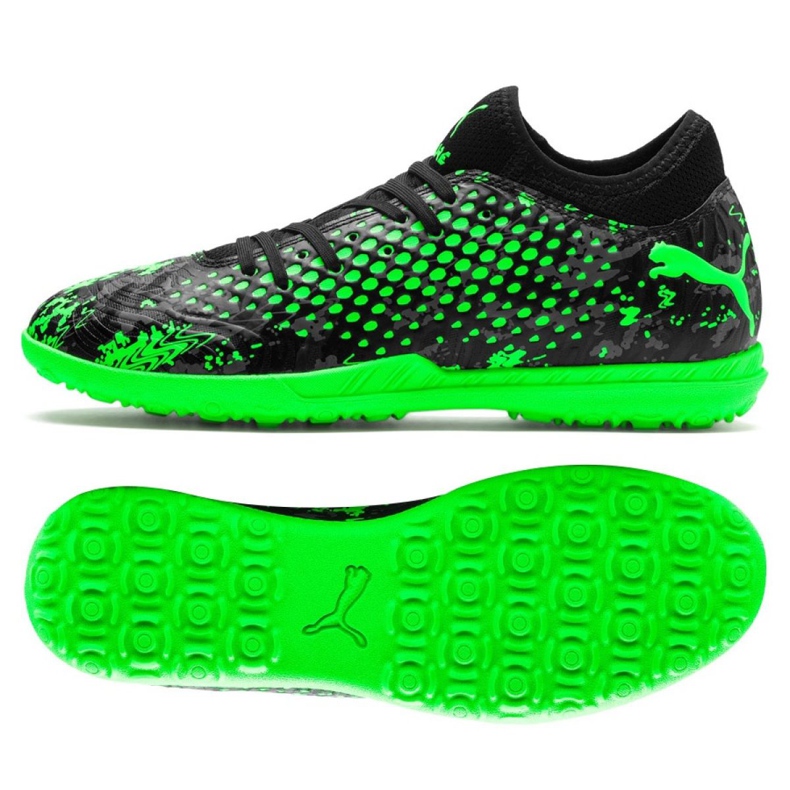 Fußballschuhe Puma Future 19.4 Tt M 105548 03 mehrfarbig grün