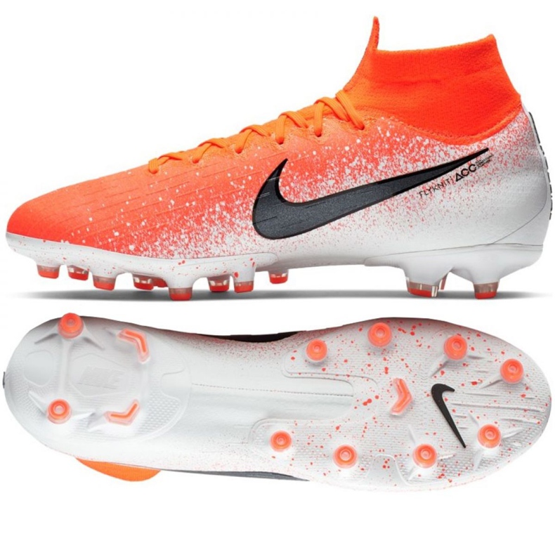 Nike Mercurial Superfly 6 Elite Ag Pro M AH7377-801 Fußballschuhe mehrfarbig rot
