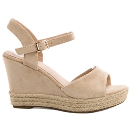 Bello Star Espadrilles-Sandalen braun