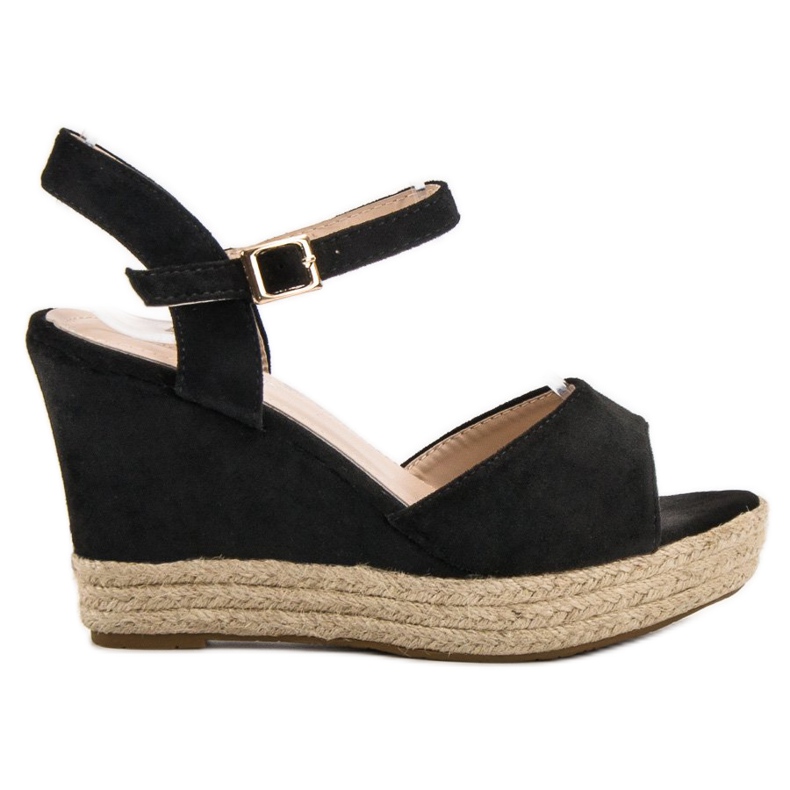 Bello Star Espadrilles-Sandalen schwarz