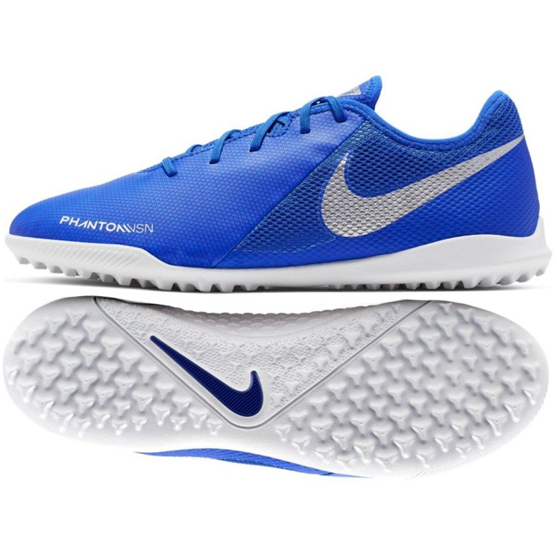 Nike Phantom Vsn Academy Tf M AO3223-410 Fußballschuhe mehrfarbig blau