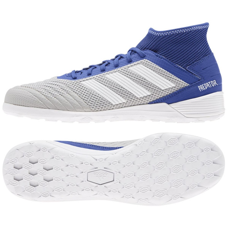 Hallenschuhe adidas Predator 19.3 In M D97963 mehrfarbig grau