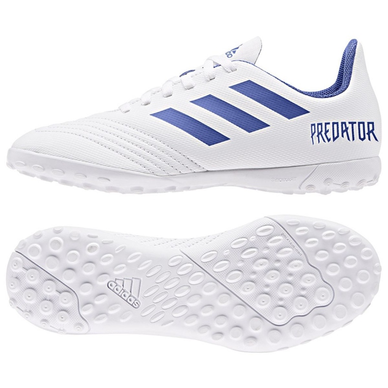 Adidas Predator 19.4 Tf Jr CM8558 Fußballschuhe mehrfarbig weiß