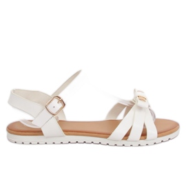 Weiße Damensandalen G210 Weiß