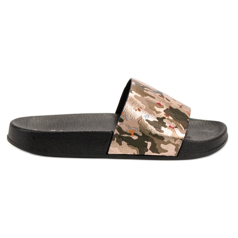 SHELOVET Moro-Hausschuhe gelb